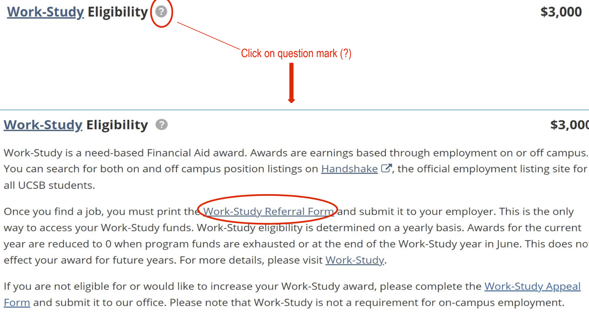 WorkStudy Referral Form