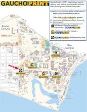 Campus Gauchoprint map